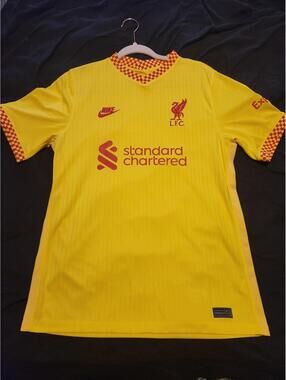 Liverpool FC 2021/2022 England Third Soccer Jersey Size M